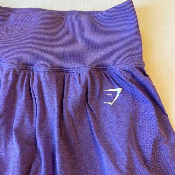 Gymshark Vital 2 in 1 Womens Shorts Sz Medium purple - Picture 7 of 7